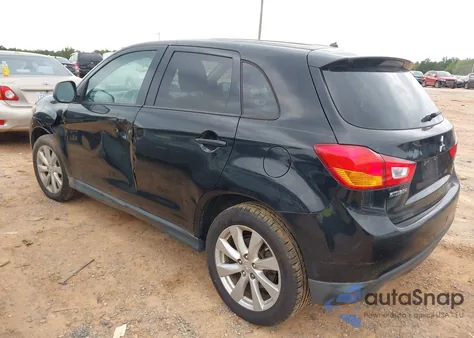 2014 Mitsubishi Outlander Sport Es z USA, uszkodzony, nr VIN 4A4AP3AU5EE004695